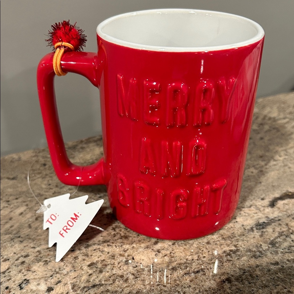 Smart Living Red Holiday Mug